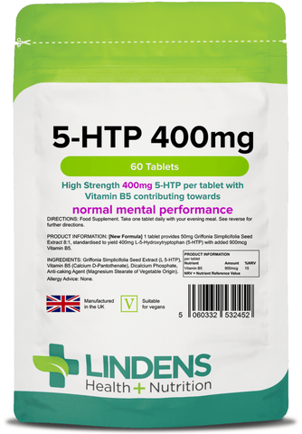 5 compresse HTP da 400 mg (60 pacchetto) - vitamine autentiche