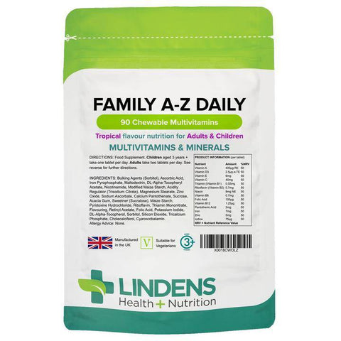 Famiglia A -Z Compresse masticabili Multivitamining Daily Multivitamina 90 - Vitamine autentiche