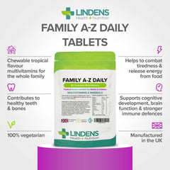 Famiglia A -Z Compresse masticabili Multivitamining Daily Multivitamina 90 - Vitamine autentiche