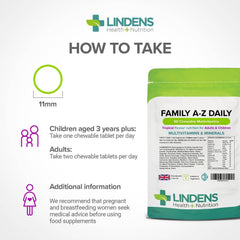 Famiglia A -Z Compresse masticabili Multivitamining Daily Multivitamina 90 - Vitamine autentiche