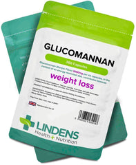 Glucomannan (fibra konjac) Capsule da 500 mg (360 pacchetto) - vitamine autentiche