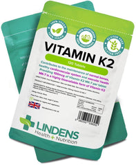 K2 MK -7 120 compresse 100mcg & d3 5000iu 150 Capsule Twin Pack - Vitamine autentiche