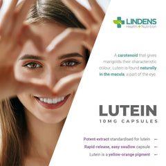 Cápsulas de luteína 10mg (extrato de craquedol) (100 pacote) - vitaminas autênticas