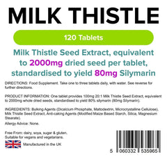 Extrait de graines de chardon-trait