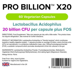 Capsules pro milliards x20 60 - vitamines authentiques
