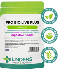Pro Bio Live Plus (+Fibra dietetica) 90 Capsule - Vitamine autentiche