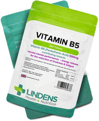 Vitamine B5 500 mg comprimés (pack 360) - vitamines authentiques