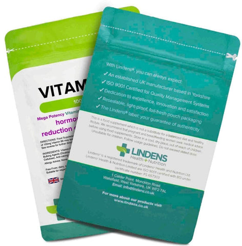 Vitamin B6 100mg Tablets (100 pack) - Authentic Vitamins