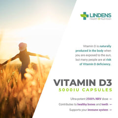 Cápsulas de vitamina D3 5000 (150 pacote) - vitaminas autênticas