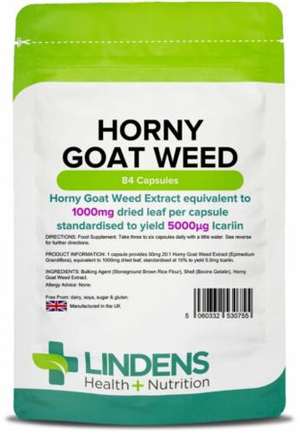 Hory Goat Weed 1000mg Capsule (84 Pack) - Vitamine autentiche