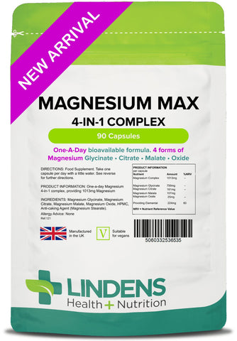 NEW Magnesium Max 4-in-1 Complex - Authentic Vitamins