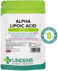 Alpha Lipoic Acid 250mg Capsules (90 pack) - Authentic Vitamins