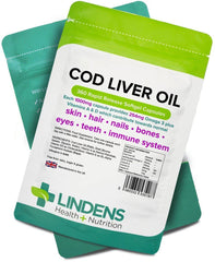 Cod Liver Oil 1000mg Capsules (360 pack) - Authentic Vitamins
