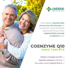 CoEnzyme Q10 30mg Tablets (120 pack) - Authentic Vitamins