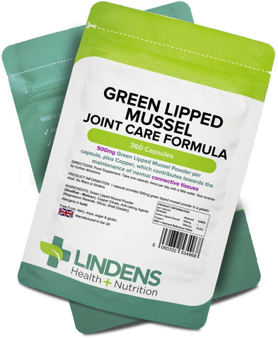 Green Lipped Mussel 500mg Capsules (360 pack) - Authentic Vitamins