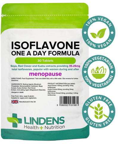 Isoflavone Formula (Soya+) Tablets (30 pack) - Authentic Vitamins
