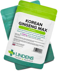 Korean Ginseng Max 3125mg Tablets (90 pack) - Authentic Vitamins