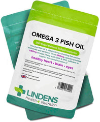 Omega 3 Fish Oil (30% DHA-EPA) 1000mg capsules (360 pack) - Authentic Vitamins