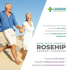 Rosehip 2000mg Capsules (100 pack) - Authentic Vitamins