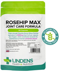 Rosehip Max 90 Joint Formula Capsules 6000mg - Authentic Vitamins
