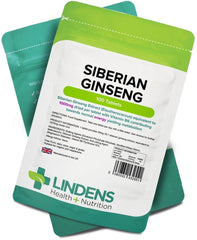Siberian Ginseng 1000mg Tablets (100 pack) - Authentic Vitamins