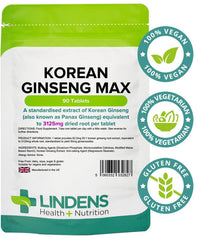 Super B Complex-Korean Ginseng Max (90 days') Combo (90+90 pack) - Authentic Vitamins