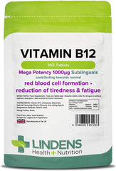 Vitamin B12 1000mcg Sublingual Tablets (365 pack) - Authentic Vitamins