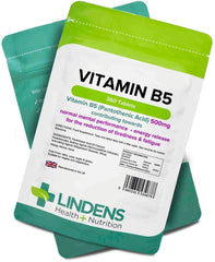 Vitamin B5 500mg Tablets (360 pack) - Authentic Vitamins